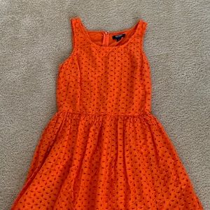 orange sundress